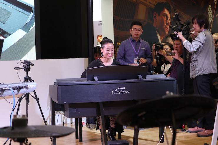 狗万盛大亮相Music China 2018，呈现世界级乐器展体验