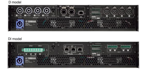 新型网络功放PC系列D/DI型号：通过集成强大的矩阵功能和Dante连接方式，提供高灵活性和可扩展性